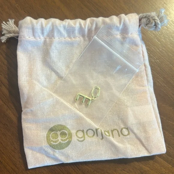 Gorjana initial pendant - Picture 3 of 4